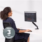 Immagine di Braccio monitor singolo platinum