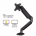 Immagine di Braccio monitor singolo platinum