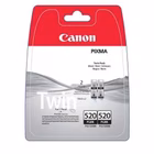 Immagine di Inkjet nero CANON PGI-520 Twinpack 2932B012