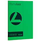 Immagine di Cartoncino favini rismaluce a4 g90 verde risma da 100 fogli