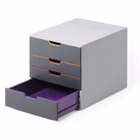 Immagine di Cassettiera 4 cassetti DURABLE VARICOLOR