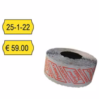 Immagine di Etichette rimovibili per prezzatrici PRINTEX 26x12