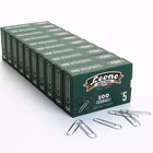 Immagine di Fermagli antiruggine LEONE n. 5/mm 49 scat. 100 pz