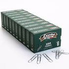 Immagine di Fermagli antiruggine LEONE n. 6/mm 58 scat. 100 pz