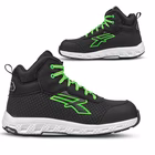 Immagine di Calzatura alta U-POWER GEB ESD S3S CI HI HRO FO SR nero/verde taglia 35