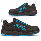 Immagine di Calzatura bassa U-POWER STINGER ESD S3S CI HI HRO FO SR nero/azzurro taglia 35