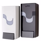 Immagine di Dispenser sapone liquido da 900 ml a rabocco CELTEX MEGAMINI colore bianco