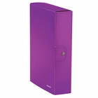 Immagine di Portaprogetti LEITZ WOW dorso 8 cm viola