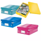 Immagine di Scatola organiser LEITZ CLICK&STORE WOW A4 fucsia