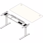 Immagine di Piano scrivania FELLOWES Levado L160 P80 bianco