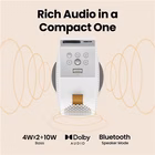 Immagine di Videoproiettore hd 1080 (1920x1080) 500 BENQ GV50 9H.JSR77.59E