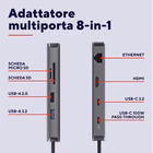 Immagine di Dalyx 8-in-1 multiport adapter