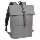 Immagine di Notebook da 15.6 polietilene riciclato Grigio RIVACASE ZAINO GREMIO ROLLTOP ECO 15.6/16 ROLL UP 5567