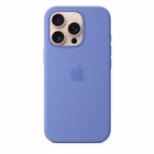 Immagine di Custodia MagSafe in silicone colore pervinca per iPhone 16 Pro