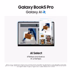 Immagine di Notebook 14" intel core ultra 7 32.00000 1000GB SAMSUNG GALAXY BOOK5 PRO (2 years pick-up and retu