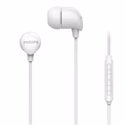 Immagine di Auricolari con filo Bianco PHILIPS CUFFIE in-ear CABLATE CON MICROFONO - BIANCO TAE2146WT/00