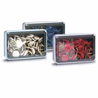 Immagine di Puntine da disegno 1 punta blu 100 pezzi