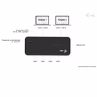 Immagine di Kvm hub 2x USB-C + 2x USB 3.0