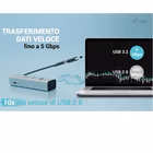 Immagine di Usb-c/usb-a charging metal hub pd