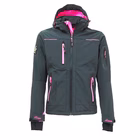 Immagine di Giacca softshell U-POWER SPACE LADY colore grigio/fucsia taglia S