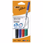 Immagine di Pennarello per lavagne bianche BIC VELLEDA 1741 punta tonda colori assortiti