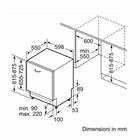 Immagine di Lavastoviglie da incasso 13 BOSCH LAVAST 13CO B 60CM HOMEC SMV4ENX06E