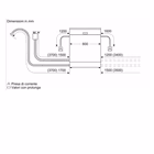 Immagine di Lavastoviglie a libera installazione 14 BOSCH LAVAST 14CP A 60CM HOMEC SMS6ECI15E