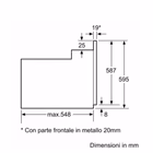 Immagine di Forno da incasso A BOSCH FORNO 3 MANPOLE A 66L NERO HBF011BA2