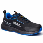 Immagine di Calzatura bassa SPARCO TRACTION SUZUKA ESD S1PS SR FO HRO colore nero/azzurro taglia 38