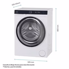 Immagine di Lavatrice a carica frontale A 9 kg CANDY BS 49B9-S 31020253