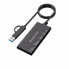 Immagine di 3-in-1 card reader USB 3.2 gen 2 c