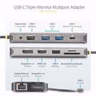 Immagine di Adattatore USB-C a tre monitor