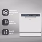 Immagine di Lavastoviglie a libera installazione 6 CANDY copie 6E51LW 32002573