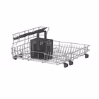 Immagine di Lavastoviglie a libera installazione 6 CANDY copie 6E51LW 32002573