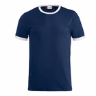 Immagine di T-Shirt manica corta CLIQUE 029314 colore blu/bianco taglia M