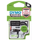 Immagine di Nastro DYMO D1 Durable mm 12x3 m bianco/nero
