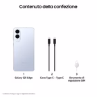 Immagine di Smartphone 512GB SAMSUNG GALAXY S25 EDGE 12GB+512GB TITANIUM ICYBLUE SM-S937BLBGEUE