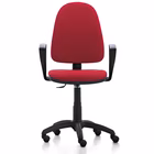 Immagine di Sedia operativa VIKY con braccioli rosso