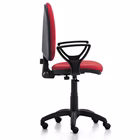 Immagine di Sedia operativa VIKY con braccioli rosso