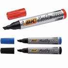 Immagine di Pennarello permanent BIC MARKING 2300 punta a scalpello colore nero