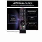 Immagine di Tv 55" 4K (3840x2160) LG ELECTRONICS 55 NANOCELL NANO81A 4K UHD BASE CENTRALE WEBOS25 55NANO81A6A.AP