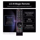 Immagine di Tv 50" 4K (3840x2160) LG ELECTRONICS 50 NANOCELL NANO81A 4K UHD BASE CENTRALE WEBOS25 50NANO81A6A.AP