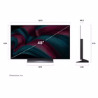 Immagine di Tv 48" 4K (3840x2160) LG ELECTRONICS 48 OLED EVO C5 4K UHD BASE CENTRALE WEBOS25 OLED48C55LA.API