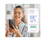 Immagine di Robot aspirapolvere 0 w Bianco SAMSUNG VR7MD97714G/WA