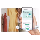 Immagine di Asciugatrice a condensazione 16 kg pompa di calore SAMSUNG DV16DG8600BVU3