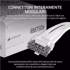 Immagine di Alimentatore per PC 750 w CORSAIR RM750e 2025 WHITE CP-9020292-EU