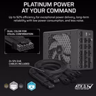 Immagine di Alimentatore per PC 1200 w CORSAIR HXI SERIES 2025 - HX1200I CP-9020307-EU