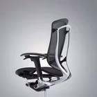 Immagine di Sedia operativa/direzionale CONTESSA II - sedile e schienale rete nera