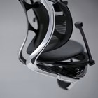 Immagine di Sedia operativa/direzionale CONTESSA II - sedile e schienale rete nera