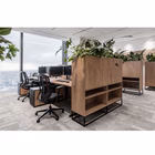 Immagine di Sedia operativa SYLPHY - sedile tessuto nero e schienale rete nera